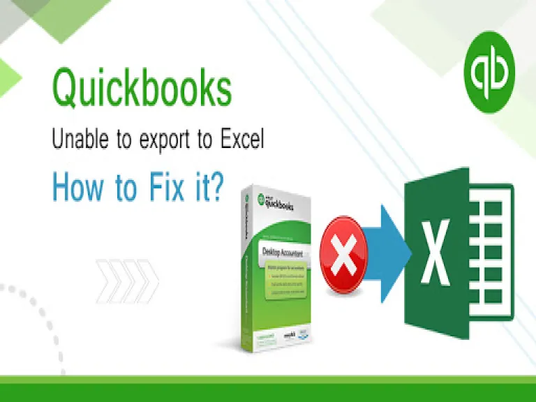Export to Excel not Working in QuickBooks